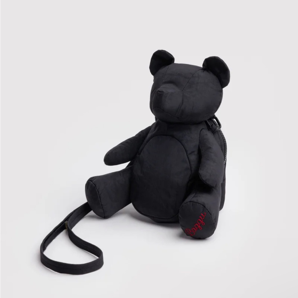 Black Teddy Bear Baggu *new*